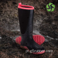 Botas de chuva de 5 mm de jardim de aço de aço botas